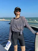2025年新作コンサバティブスプリット水着