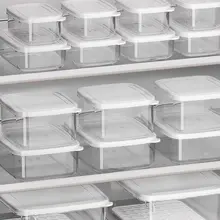 食品保存に最適！冷凍室用 保存容器【食品級・キッチン収納・お弁当分け用】