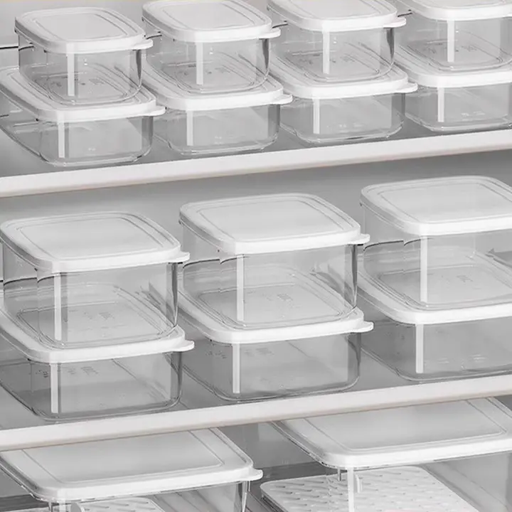 食品保存に最適！冷凍室用 保存容器【食品級・キッチン収納・お弁当分け用】