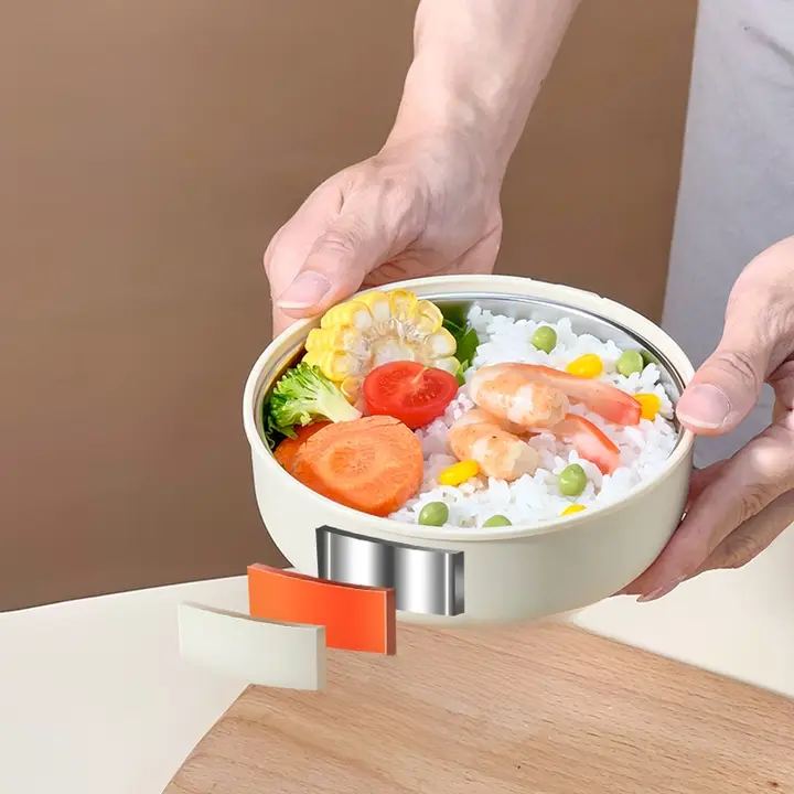 便利な折りたたみボウル【食品級・旅行用・アウトドア対応・スタッキング式】（セットアップ対応）