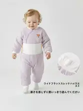 冬用ベビー高腰コットンジャケットとパンツ【極上の柔らかさ・保温・厚手】（セットアップ対応）