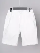ハーフパンツ メンズ ホワイト シンプル ルーズ ストリート スポーツ ビーチ カジュアル 夏