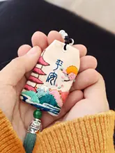 手作り刺繍御守り吊り下げポーチ【DIY・誕生日プレゼント・友人や長輩におすすめ】