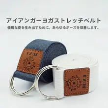ヨガ用ストレッチバンド【プロ仕様・広幅・弾力なし】（セットアップ対応）