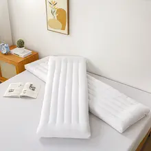カップル用ロングピロー【首サポート・薄型・極上の柔らかさ】（セットアップ対応）