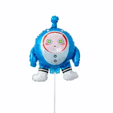 誕生日パーティー用キャラクター気球装飾【子供向け・ゲーム雰囲気・背景用】