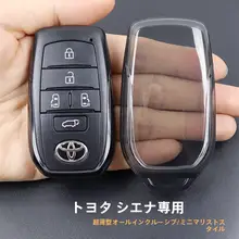 トヨタセナ専用キーケース【超薄型・全包透明】
