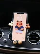 車載スマホホルダー【エアコン通気口用・ナビ固定】