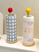 立式キッチンペーパーラック【多機能・布巾やティッシュも収納可能】