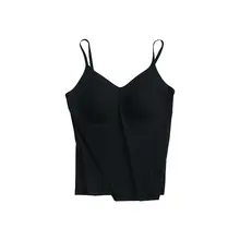 春夏用 サテンキャミソール【高弾性・ゆったり・桑蚕絲インナー・カップ付き】