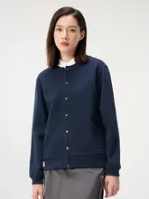 アウトドアプロダクツ レディース 冬用 立て襟カラーブロックジャケット【フリース裏地・快適・保温】