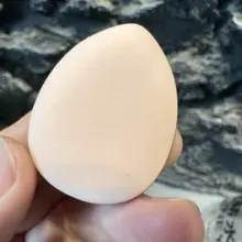 ミニ指用粉パフ【化粧用・湿乾両用・指先用】