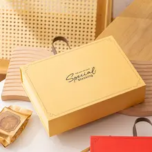 中秋用月餅用ギフトボックス【流心・空箱・高級感あるハードボックス】