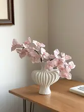 香槟色の胡蝶蘭造花【リアルな花のアレンジ・卓上装飾用】