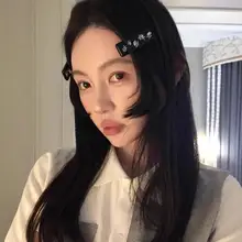 高級感あふれる朝顔デザインのヘアクリップ【花飾り・サイドバング用・女性用】