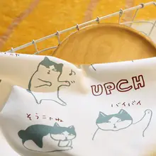 猫をテーマにした夏用ユニisexカジュアルTシャツ【日常使い・スタイル】