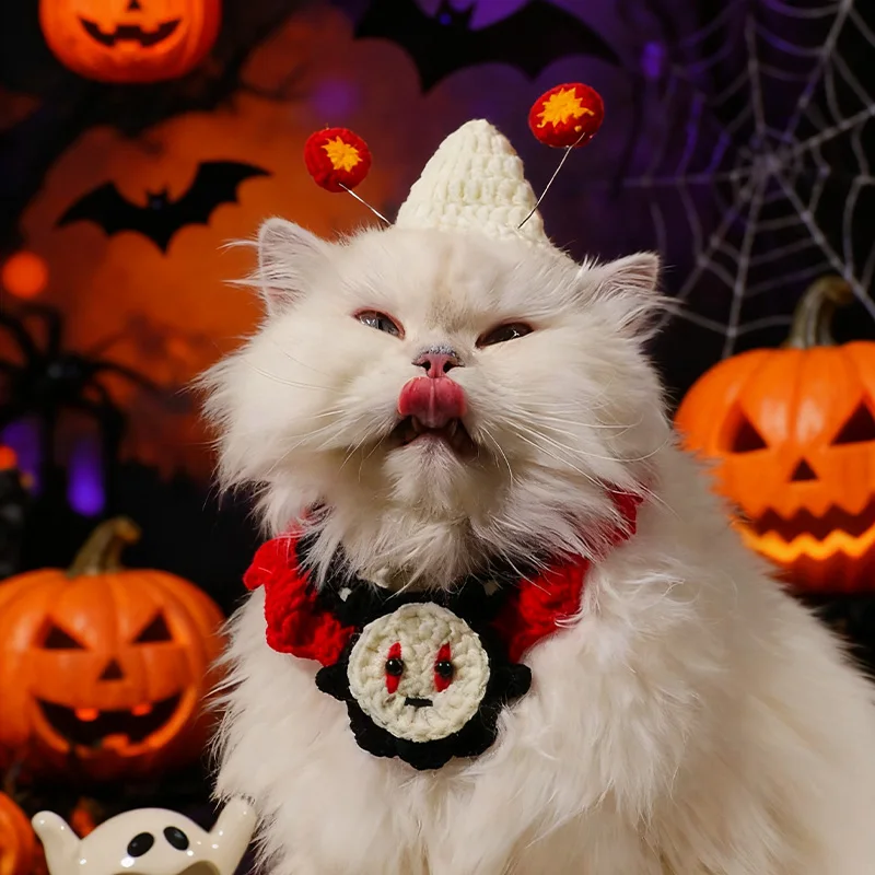 ハロウィン犬服：エプロン付きニットネックストラップコスチュームの実用性と選定基準
