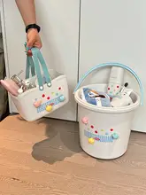 水切り袋付き洗面器セット【耐久性あり・大学生向け・入浴用品】（セットアップ対応）