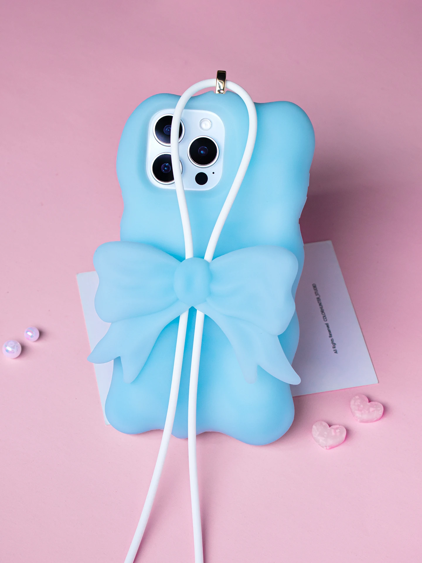 マカロン風夜光シリコーンケース：Apple iPhone 16 Pro Max向けの個性と保護の両立