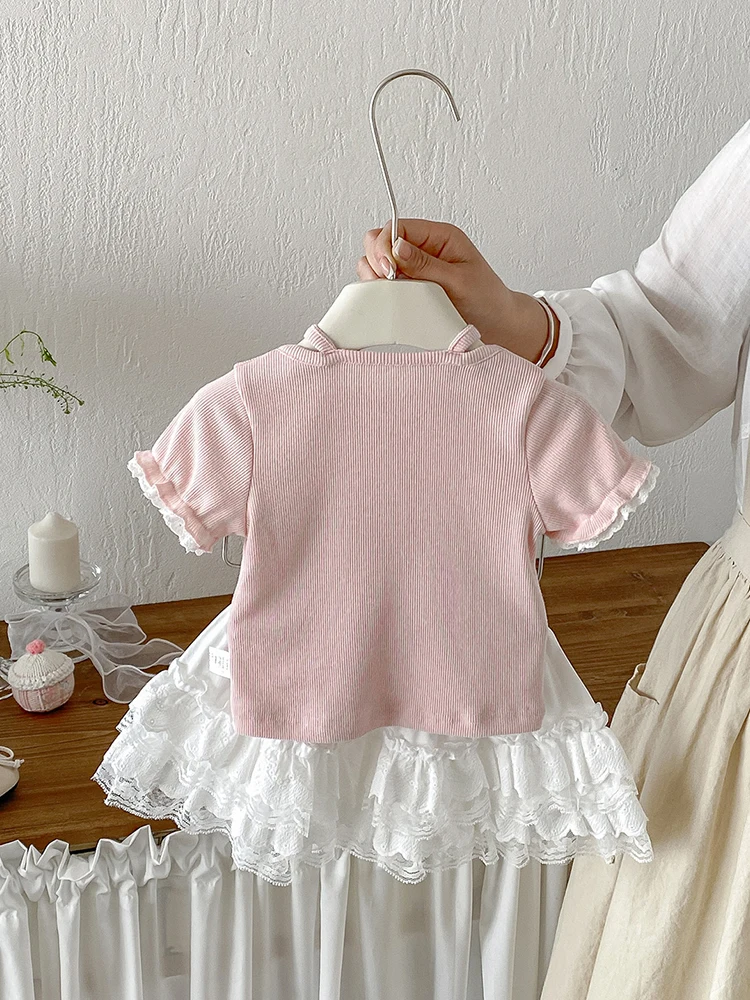 130センチの女の子に合う服は？夏用の蝶結びトップスと花柄スカートセットがベストな理由