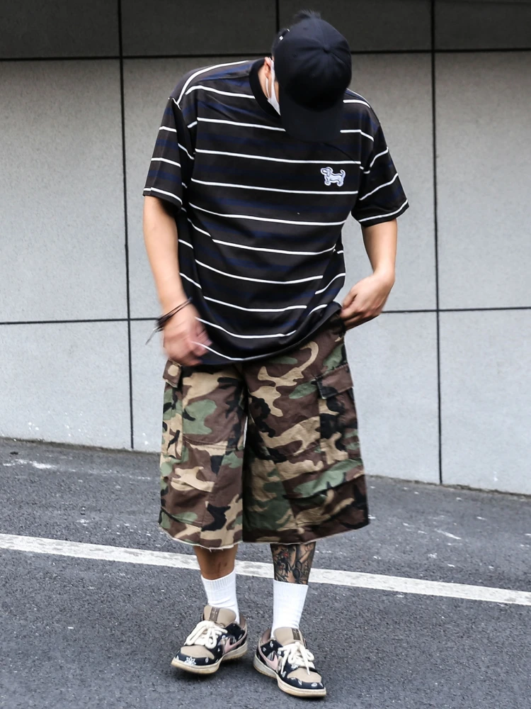 ストライプ柄 メンズTシャツ：コットン製ゆったりスタイルの日常使い方と選定ガイド