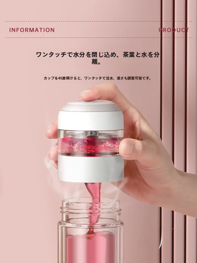 茶と水を分離する二重層耐熱ガラスカップ：twoinoneの定義と実用性を徹底解説