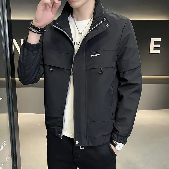 秋冬用 メンズジャケット【スリムフィット・シンプルデザイン・カジュアル】
