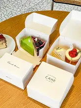 ケーキボックス【チーズケーキ・スイーツ用・真空包装・カットタイプ】