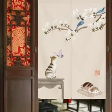 中国風 間仕切りカーテン【居間用・キッチン用・寝室用】