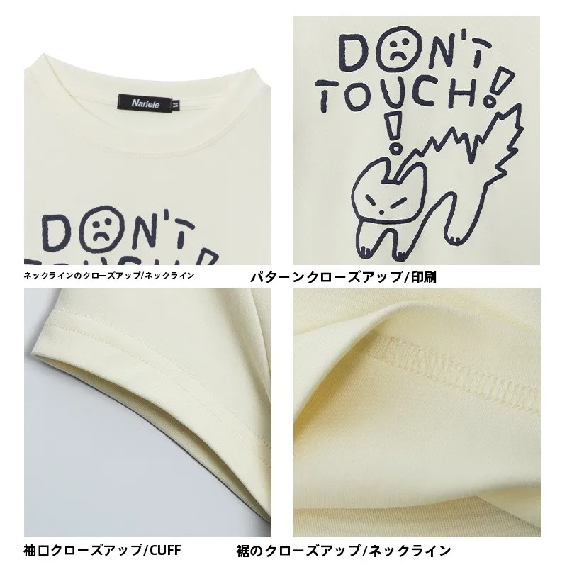 カジュアルなアニメプリント半袖Tシャツ：女性向けゆったりデザインの実用性と季節適応性