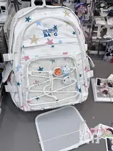 可愛いヒゲの雛鳥デザインのリュックサック【女子中高生向け・シンプル・日常使い】（セットアップ対応）