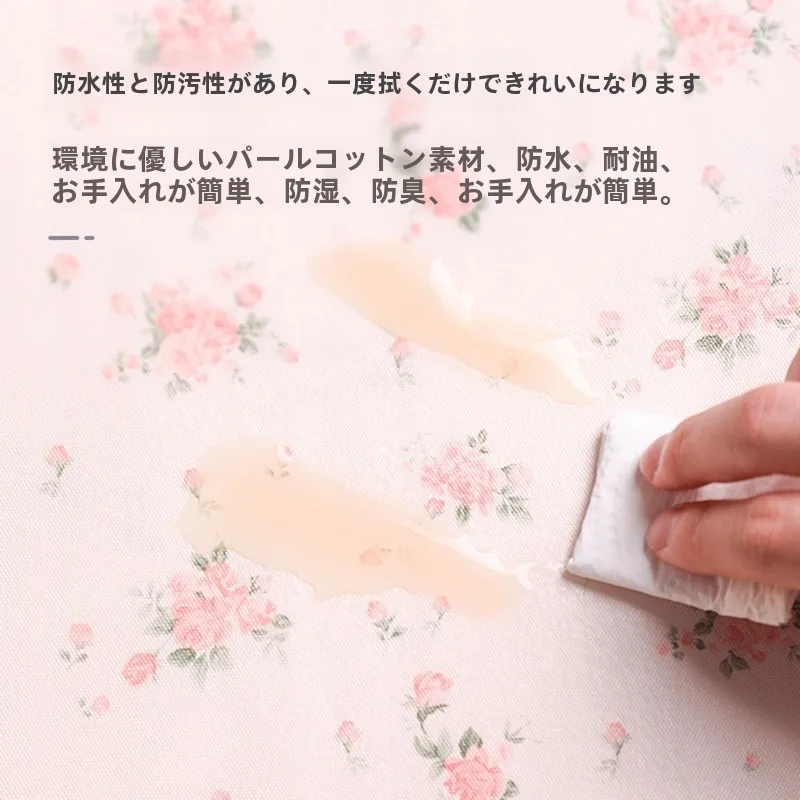 キッチン用防水防塵貼り紙 バラ柄 2巻セットの実用性と使用シーン