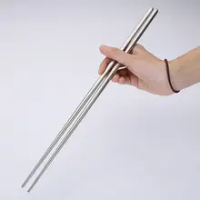 304ステンレス製 長尺しゃぶしゃぶ用箸【油揚げ・焼肉用・耐熱設計】