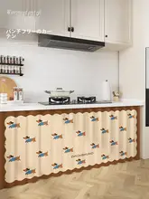 キッチン用 防塵カーテン【収納棚・シューズキャビネット用・マジックテープ式】