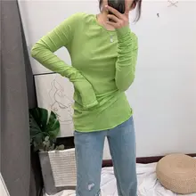 快適な着心地の長袖Tシャツ【薄手・通気性・女性用・防晒】