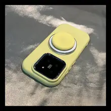金属製磁気吸着円形スタンド【スマートフォン用・耐衝撃ケース対応】