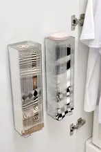 壁掛け収納ボックス【フタ付き・靴下・下着整理用・女性用】