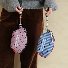 扇面デザインのハンドバッグ【財布・カードケース・ポーチ兼用】