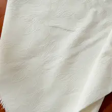 中国風大花柄コットン生地【白色・クッション・テーブルクロス・DIY用】