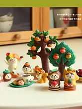 秋の収穫風景！精緻な樹脂製デスクデコレーション【おしゃれな小物】