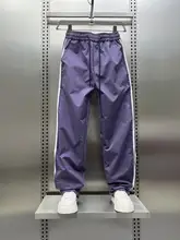 アメリカンストライプ カジュアルパンツ【秋用・アウトドア・速乾・男女兼用・ワイドストレート】