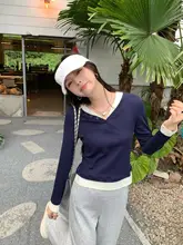 おしゃれなカラーコンビネーションの長袖Tシャツ【感・春用・ベーシック】（セットアップ対応）