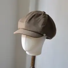 ベレー帽 ニュースボーイキャップ レディース ふわふわ 柔らかい手触り ヴィンテージ 小顔効果 秋