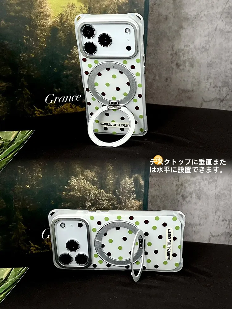 斜め掛け可能な360度回転スマホケース：インスタ風デザインで日常使いに最適な保護機能