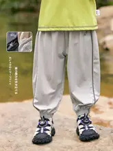 男の子用 蚊よけパンツ【夏用・薄手・UVカット・アウトドア用】