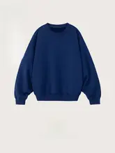 SoirReverie Basicシリーズ 3色展開のゆったりしたカジュアルスウェットセット