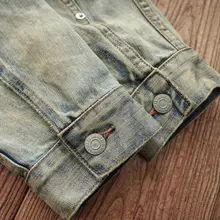 赤耳デニムジャケット【重水洗加工・ヴィンテージスタイル・メンズ】