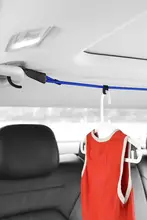 車内用衣類ハンガー【多機能・伸縮式・トランク対応】
