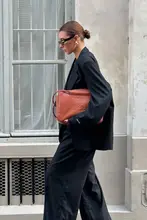 ビジネスバッグ ショルダーバッグ ハンドバッグ ユニセックス レディース シンプル 大容量 2WAY 通勤 オフィスカジュアル 定番 「ANNALOCH」