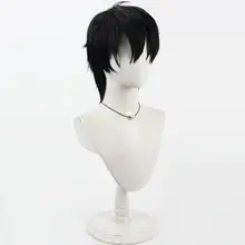 コスプレ用ブラックショートウィッグ【日常使い・男主モデル】